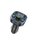 Hoco DE5 Car Charger & FM Transmitter — With Digital Display