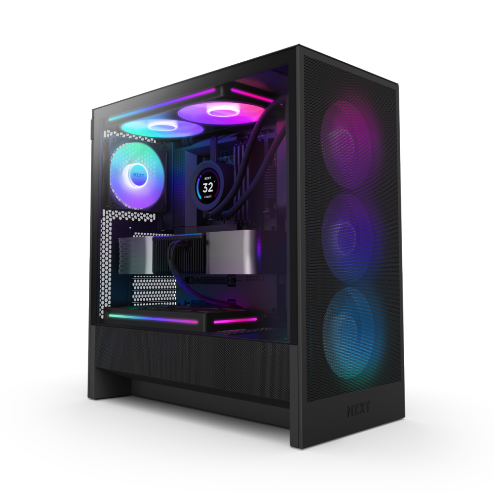 NZXT H Series H5 (2024) Flow RGB ATX Black