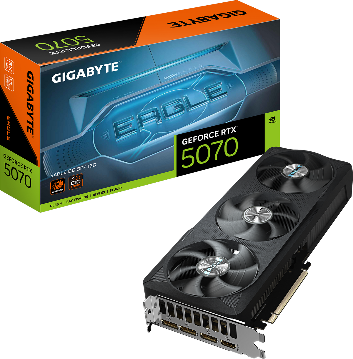 Gigabyte RTX5070 EAGLE OC 12GB GDDR7 HDMI 3xDP