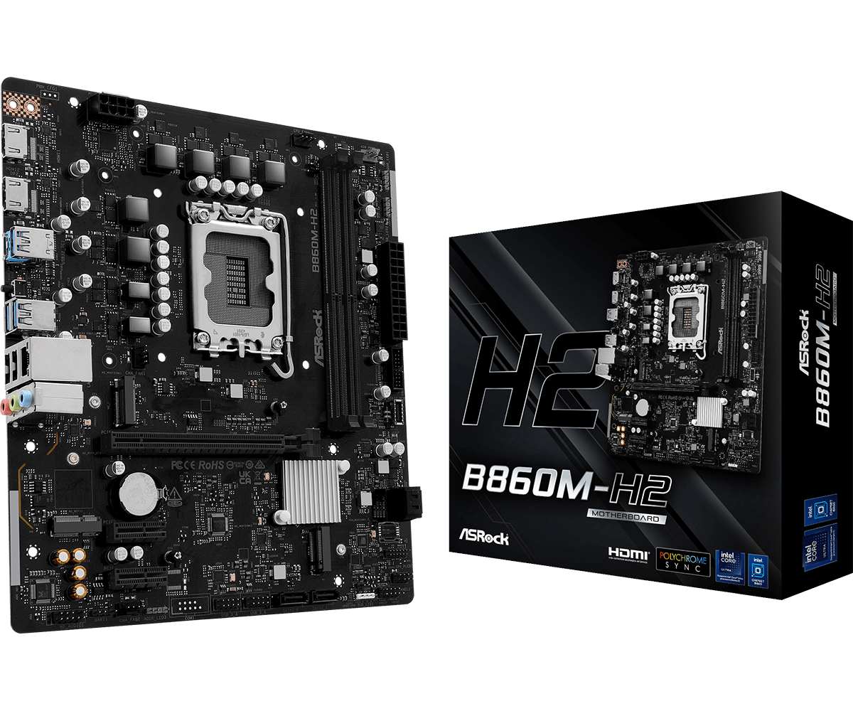 ASRock B860M-H2 1851 mATX HDMI DDR5