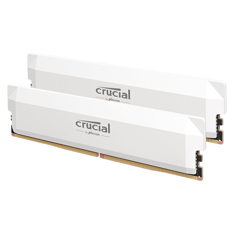DDR5 64GB PC 6400 CL36 KIT (2x32GB) Crucial Pro white