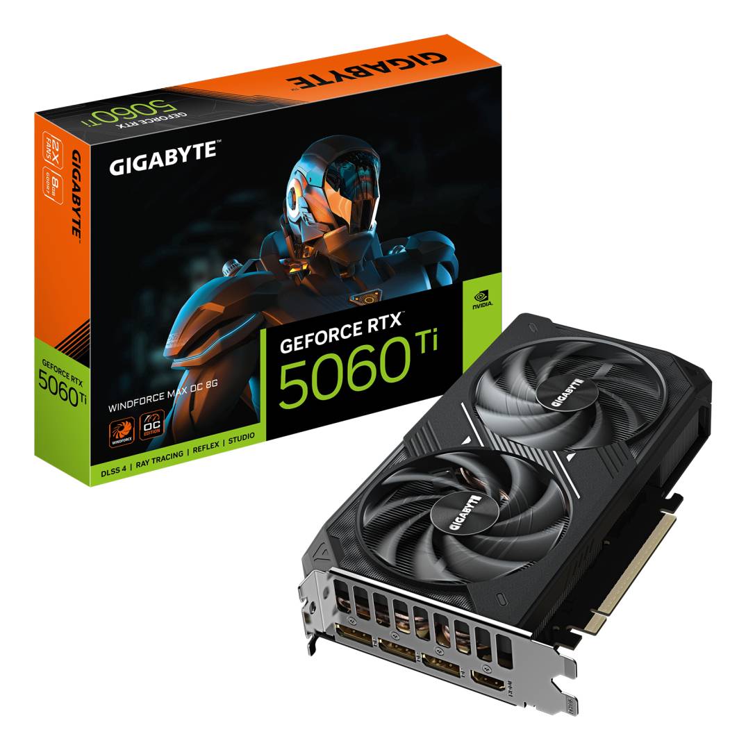 Gigabyte RTX5060 TI Windforce 8GB GDDR7 HDMI 3xDP