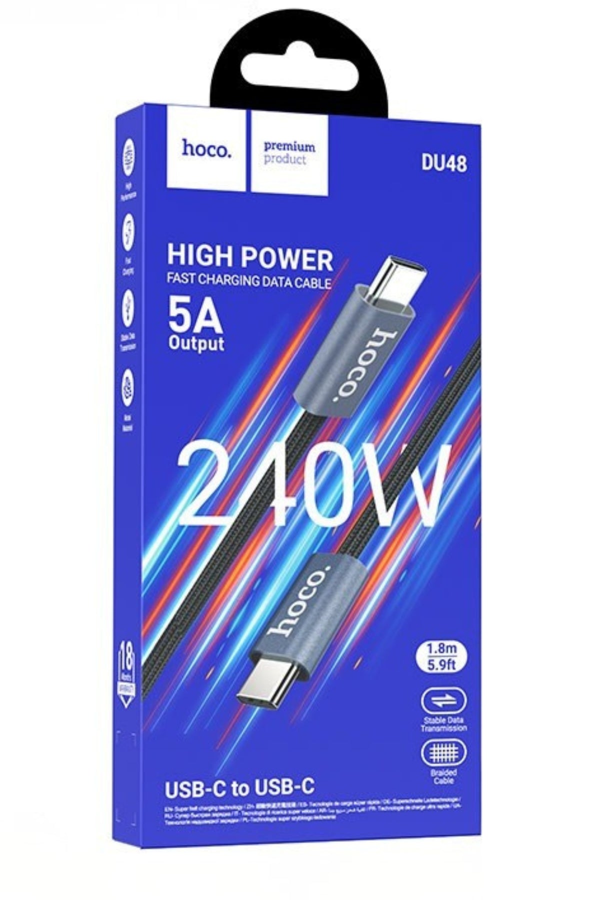 HOCO DU48 USB-C to USB-C Cable
