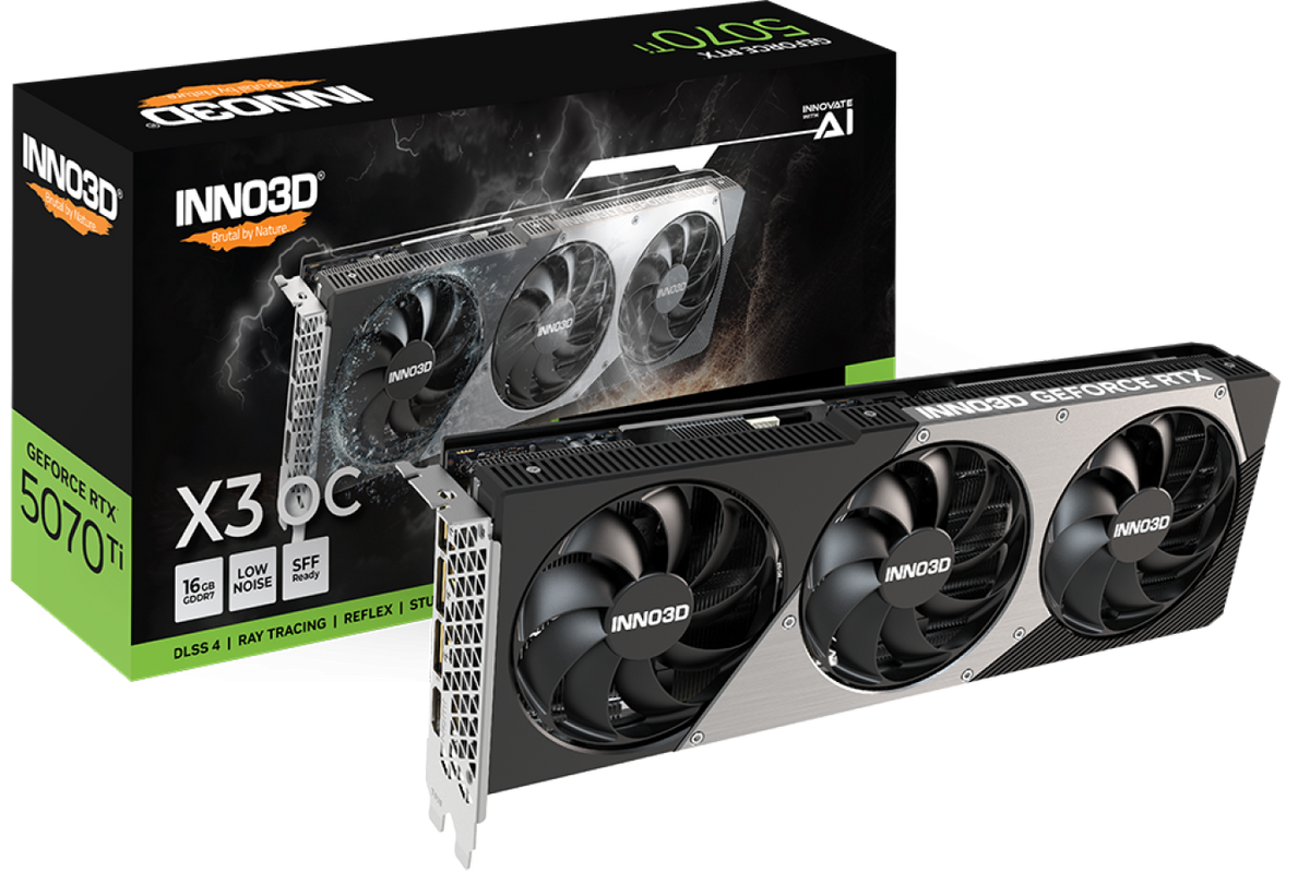 INNO3D GeForce RTX 5070 Ti X3 16GB