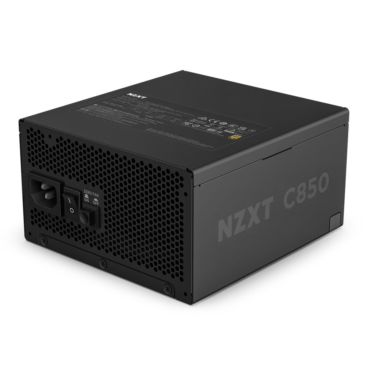 NZXT PSU C850 Gold ATX 3.1 - Fully modular