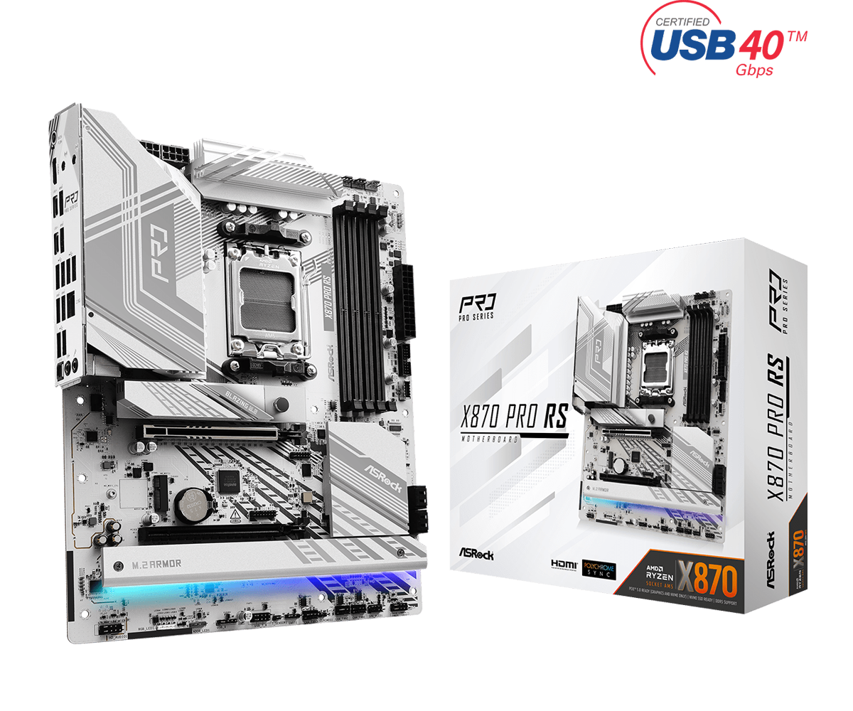 MB ASRock X870 Pro RS AM5 ATX