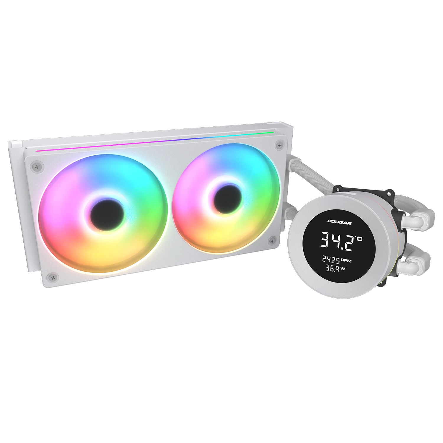 Cougar Liquid cooling Poseidon Vistek ARGB 240 (White)